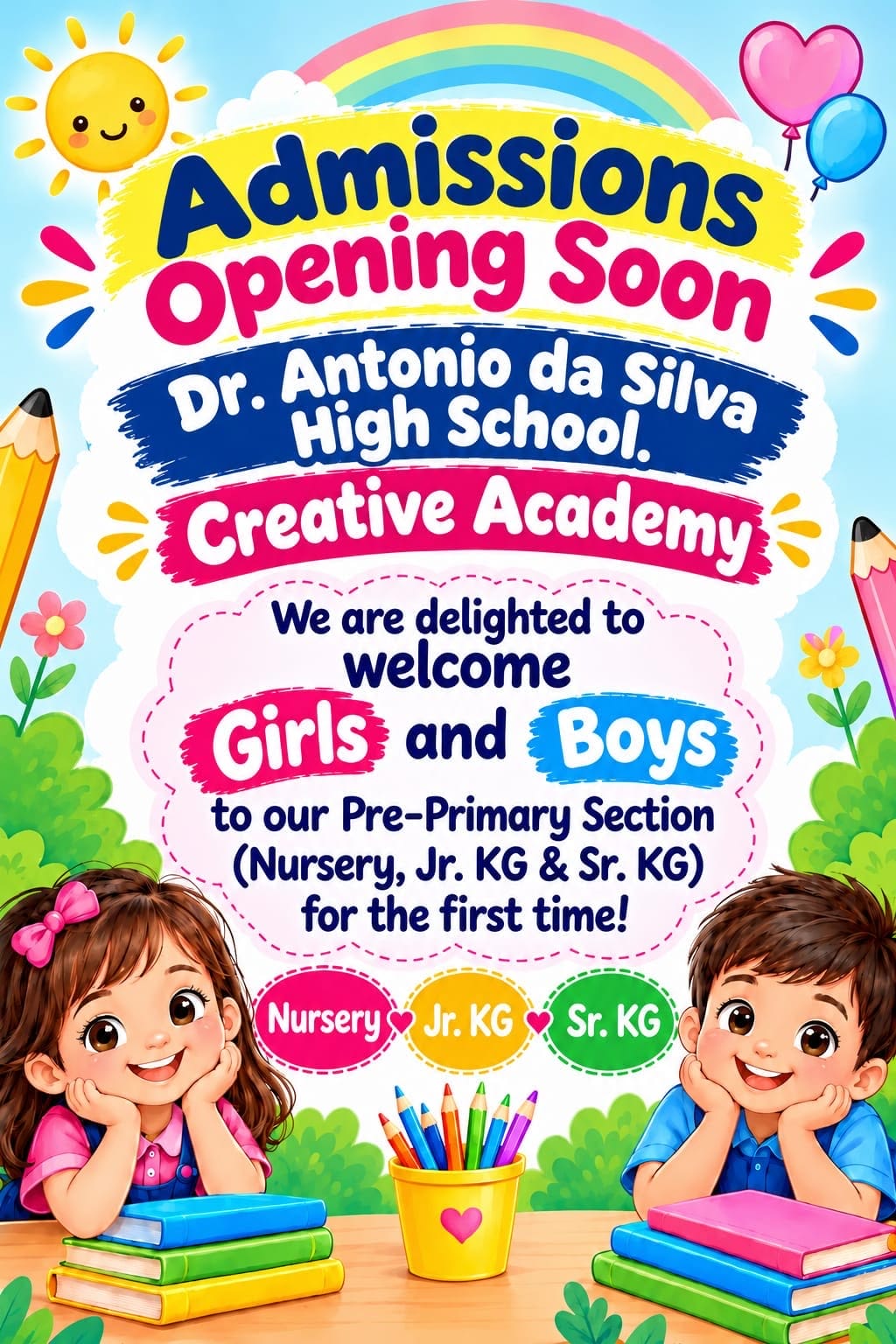 Antonio School Admissions